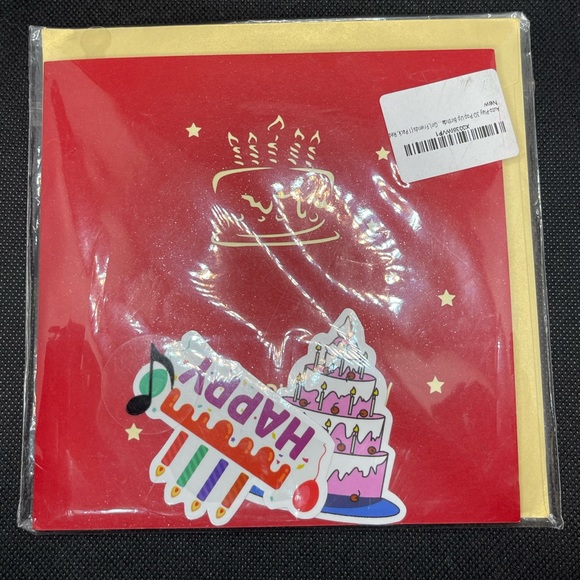 Happy Birthday pop up card with birthday song - Picture 4 of 4